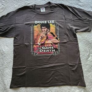 Vintage Y2K Bruce Lee Graphic T-Shirt, 100% Cotton, XL